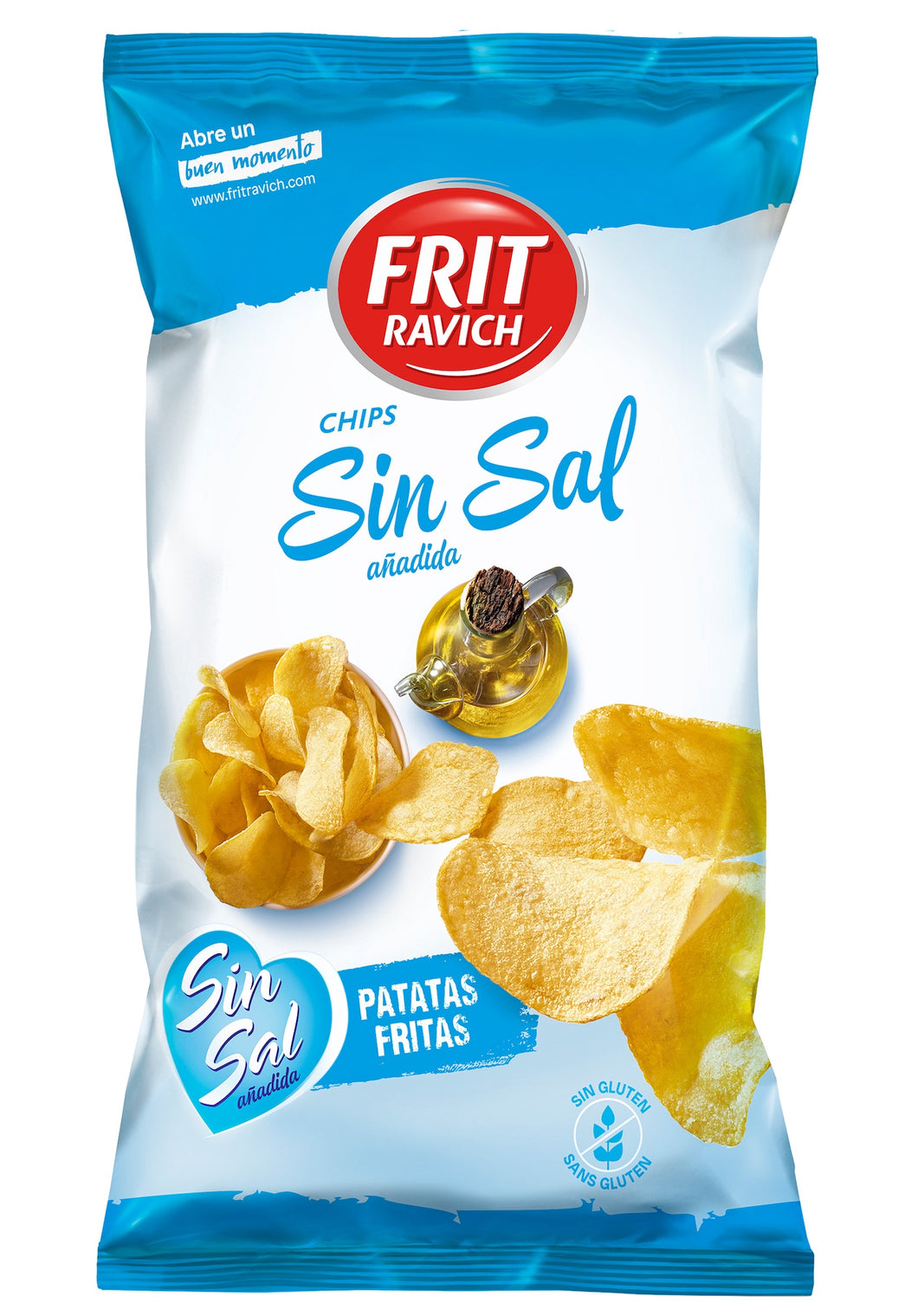 Chips sin sal 125 gr