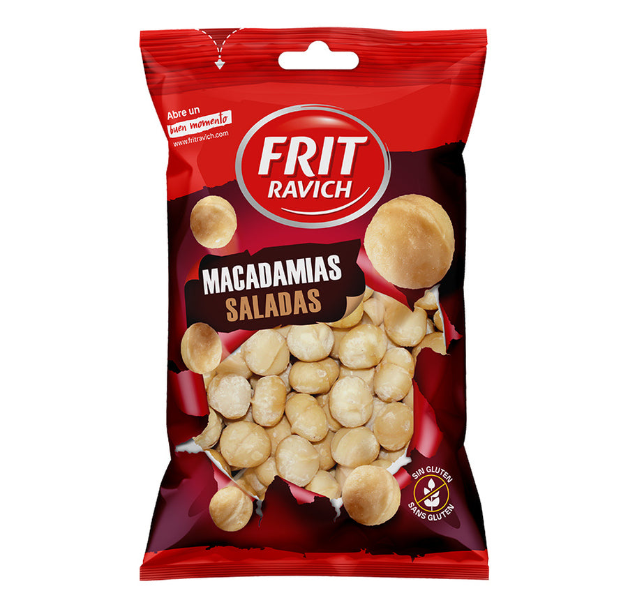 Macadamias con sal 100 gr