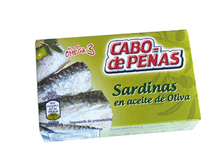 Sardinas Oliva Cabo de Peñas 5X5u.