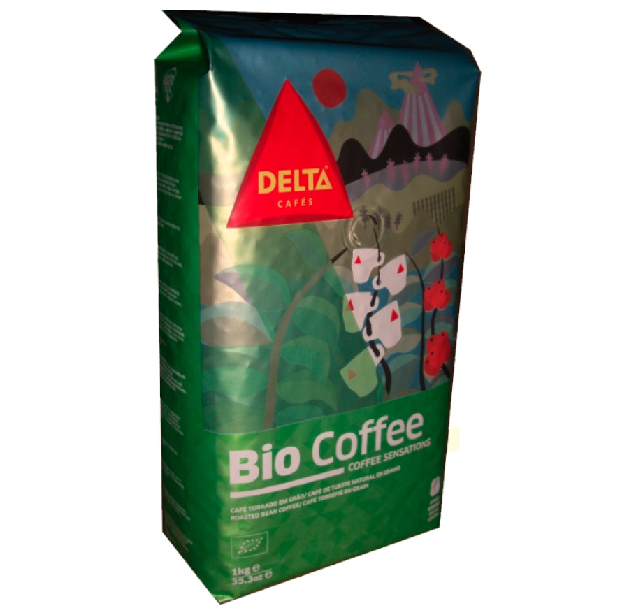 Café Delta BIO Coffee en grano 1 Kg – Comercial Puig