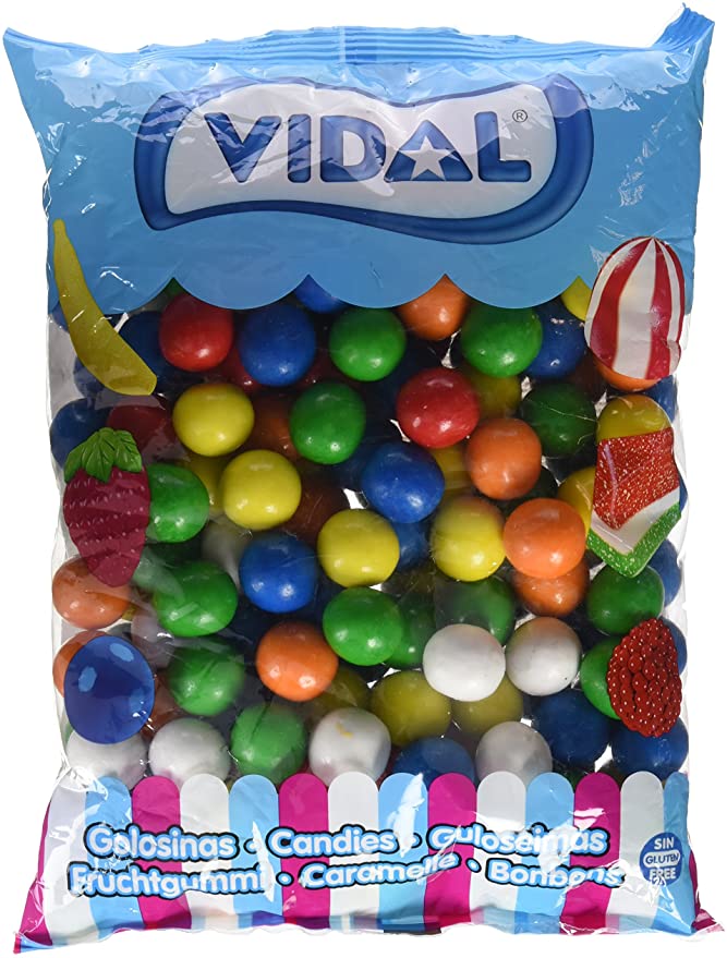 Vidal bolas chiclet 28mm 2kg